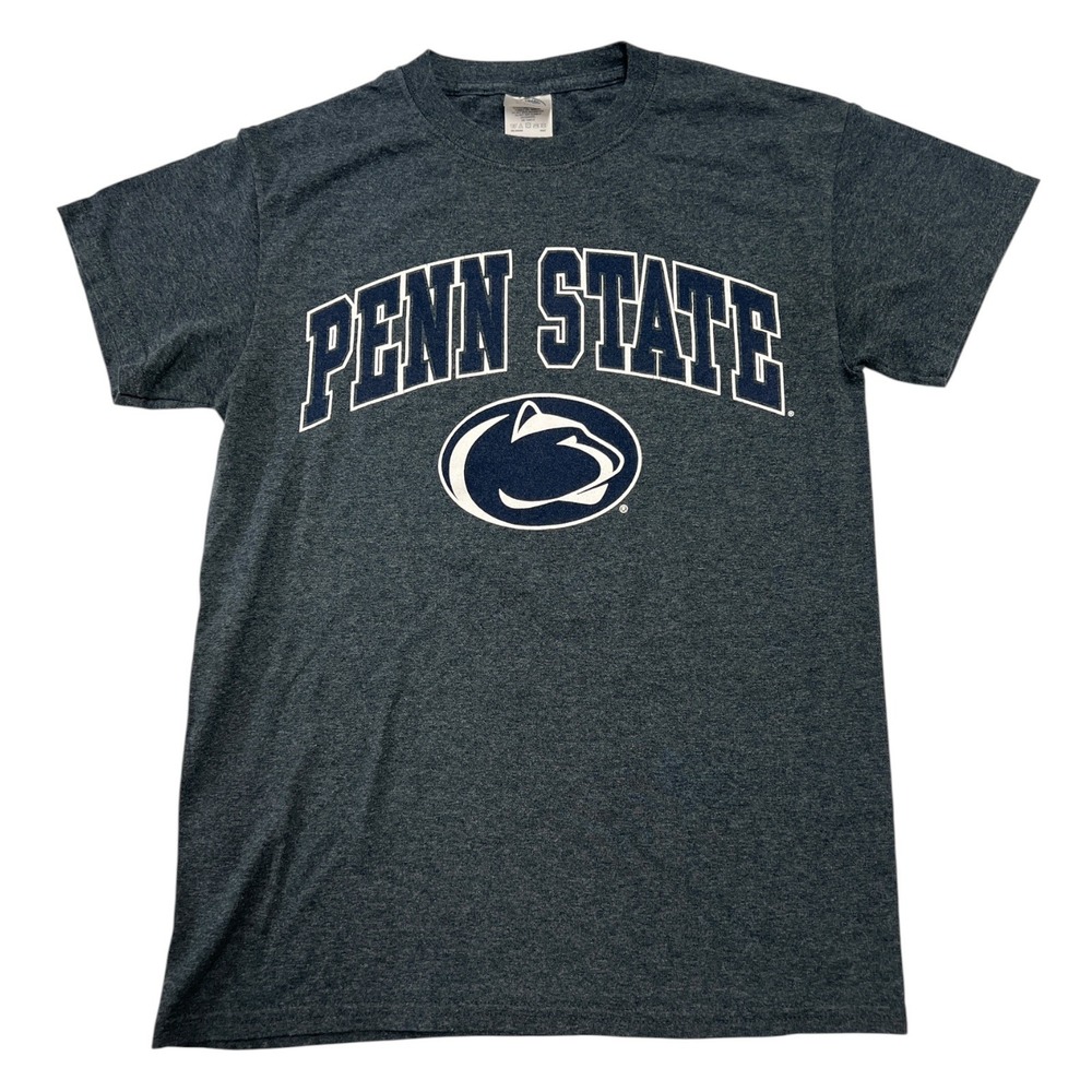 Penn State University Nittany Lions Men's Heather Gray T-Shirt Size Small